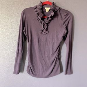 Purple eggplant Harold’s ladies shirt